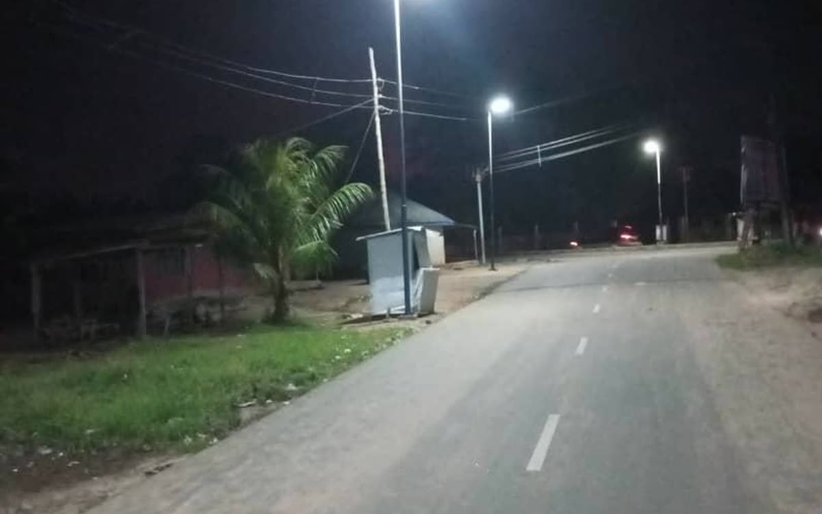 Solar Street Lighting, Jonathan Villa Road, Edjemuyavwe
