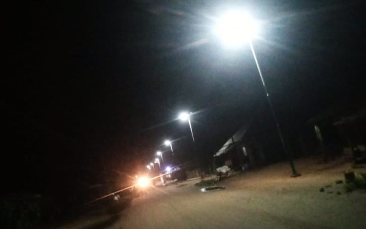 Solar Street Lighting, Okpe Road / Shrimp Road