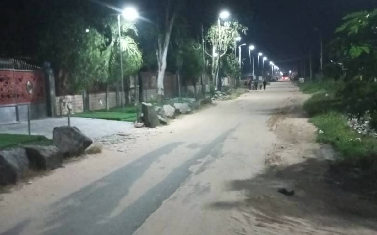 Solar Street Lighting, Ovie Road, Ogharefe